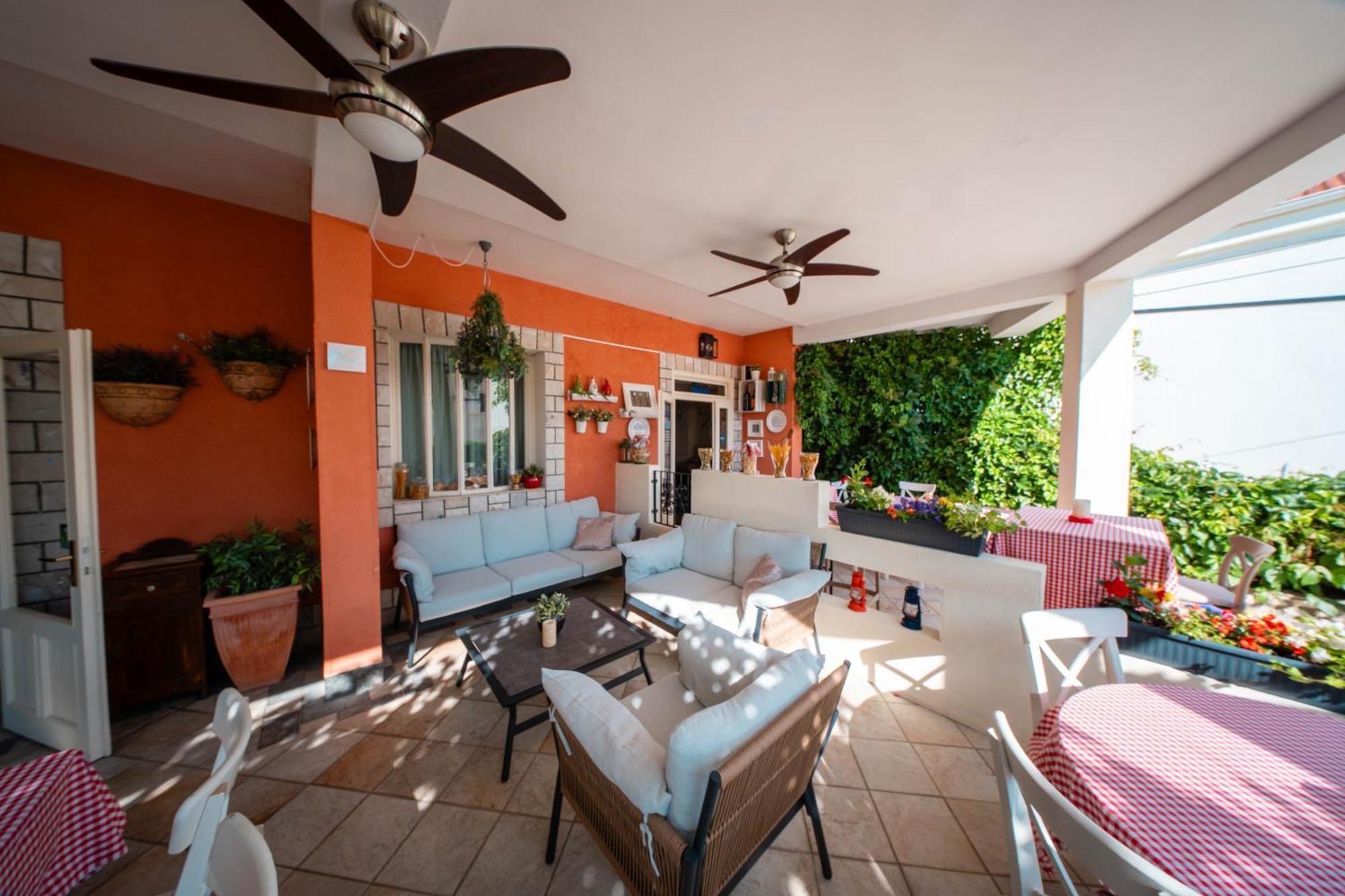 Rooms Villa Padre Pag Town Bagian luar foto