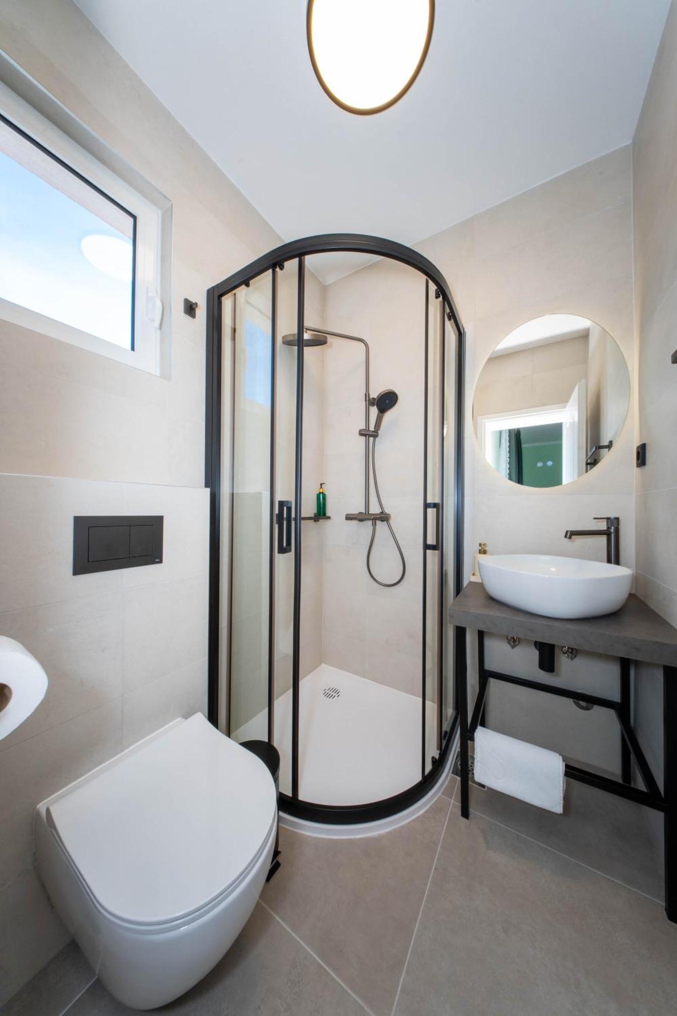 Rooms Villa Padre Pag Town Bagian luar foto